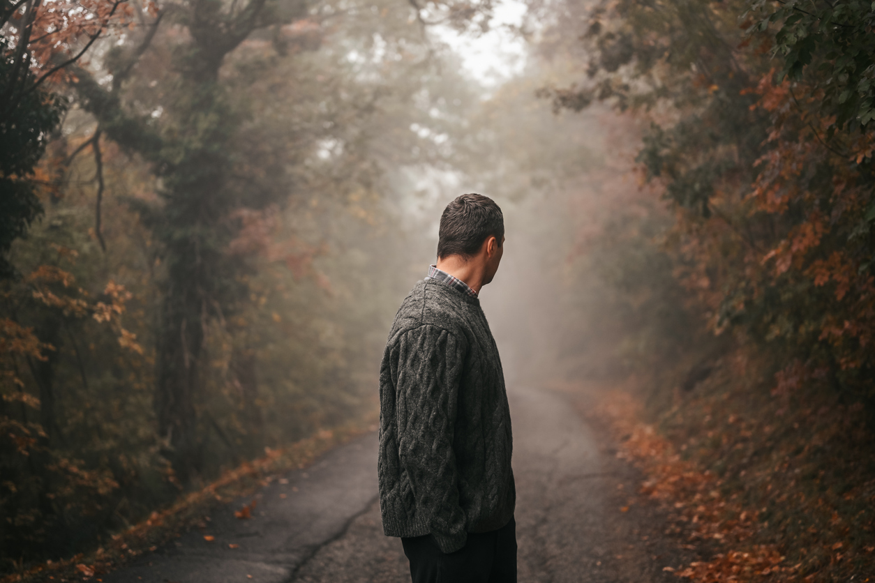 Man on Path_Gap and Gain_iStock-2244314986